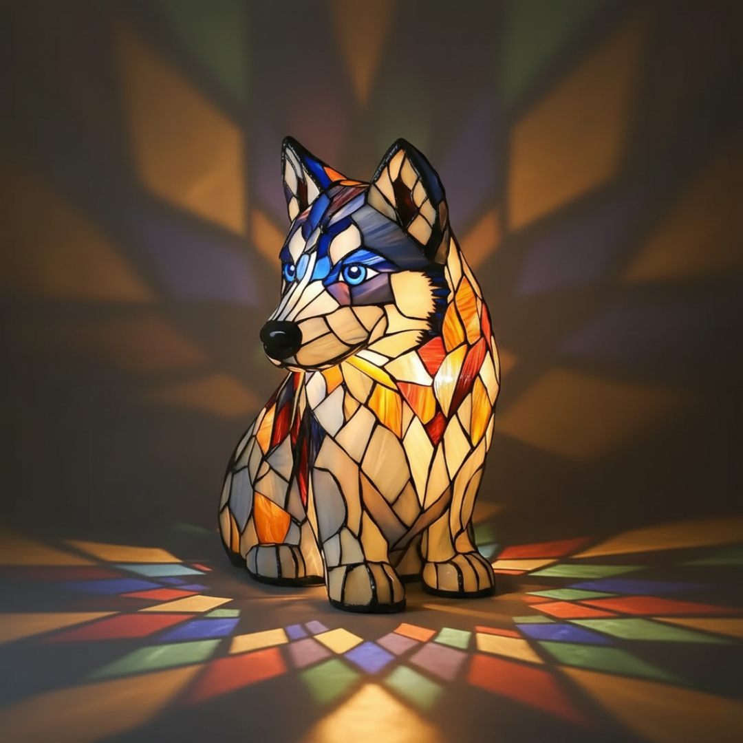 Aurora, the Gentle Siberian Husky of Eternal Light