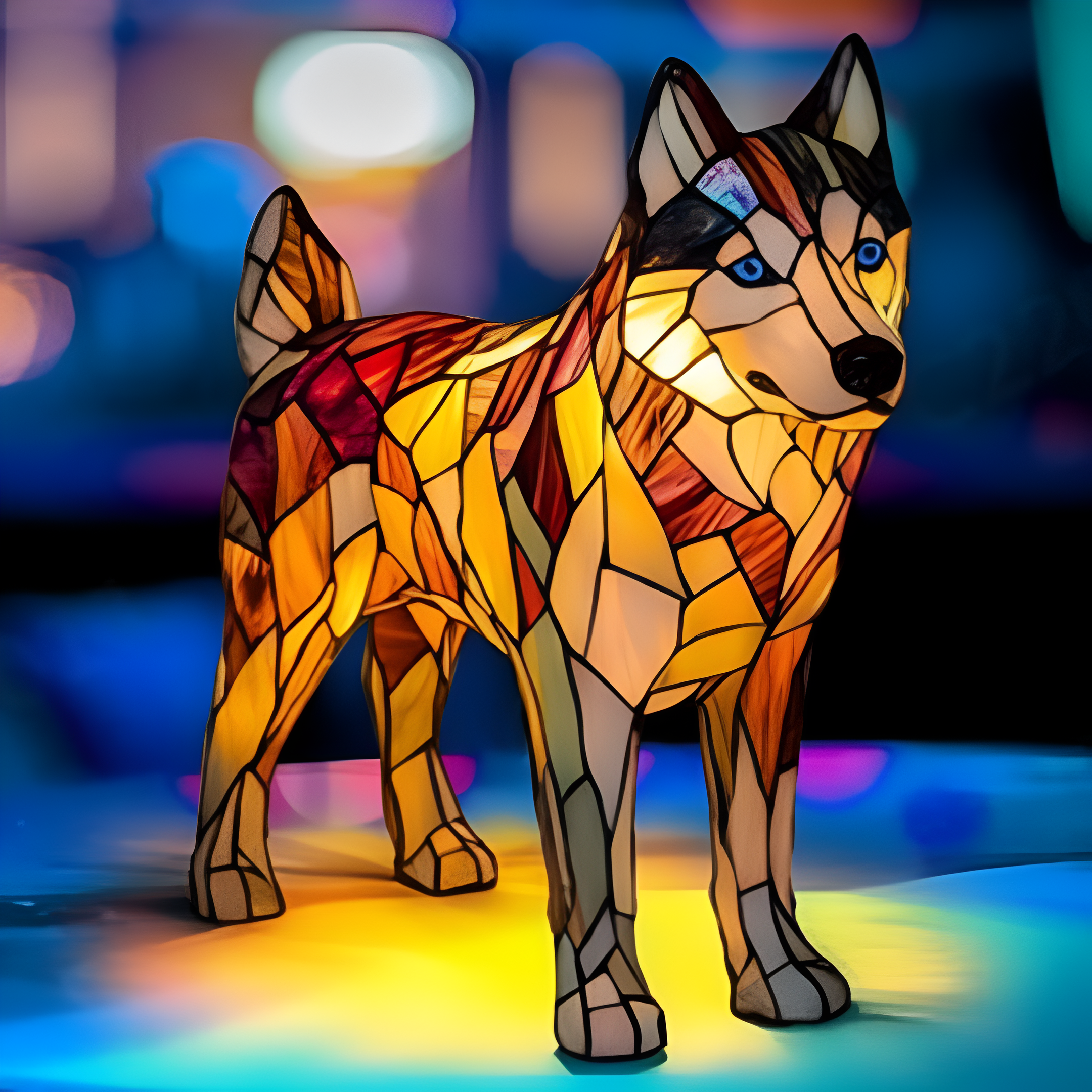 Nala of Eternal Glow and Gentle Hearthlight at Home