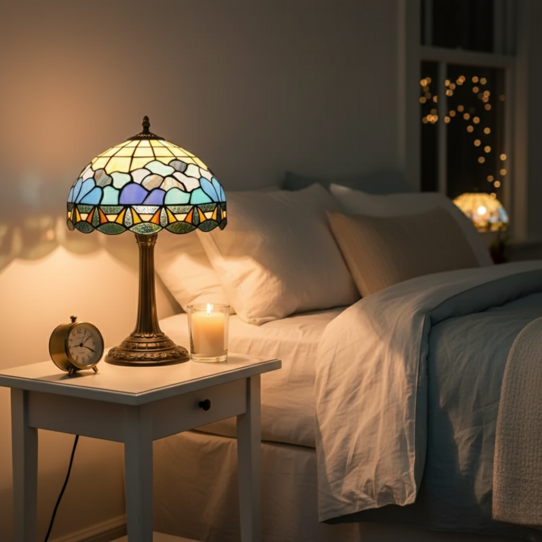 Pink Lamp with Lively Design